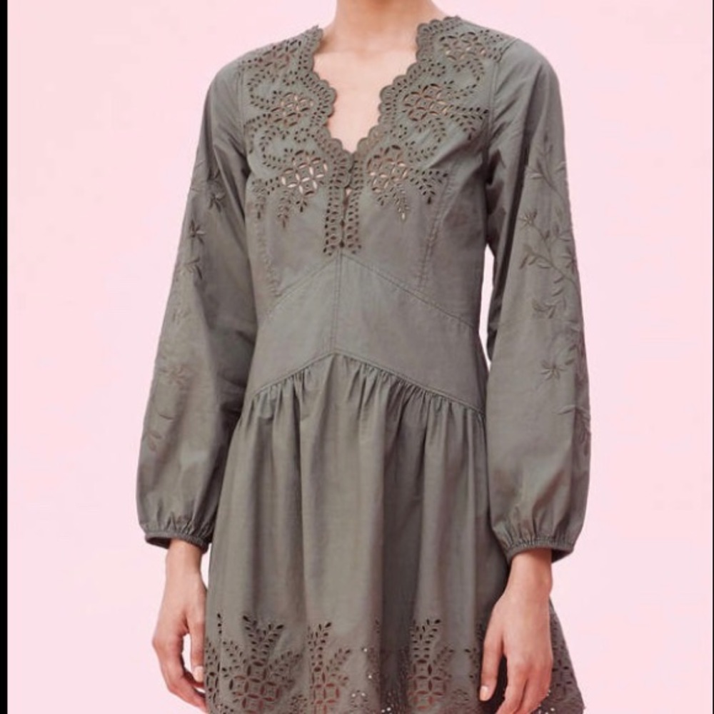 Rebecca Taylor La Vie Poplin Dress